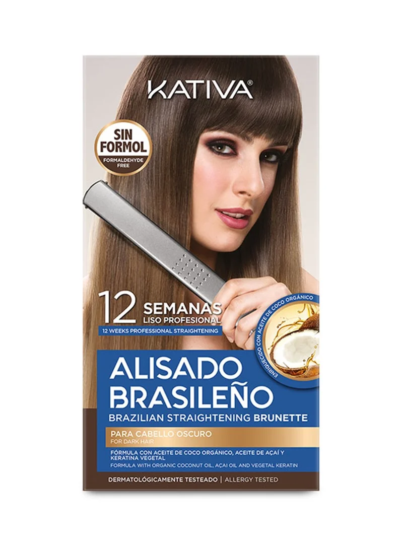 Kit Alisado Brasileño BRUNETTE Kativa