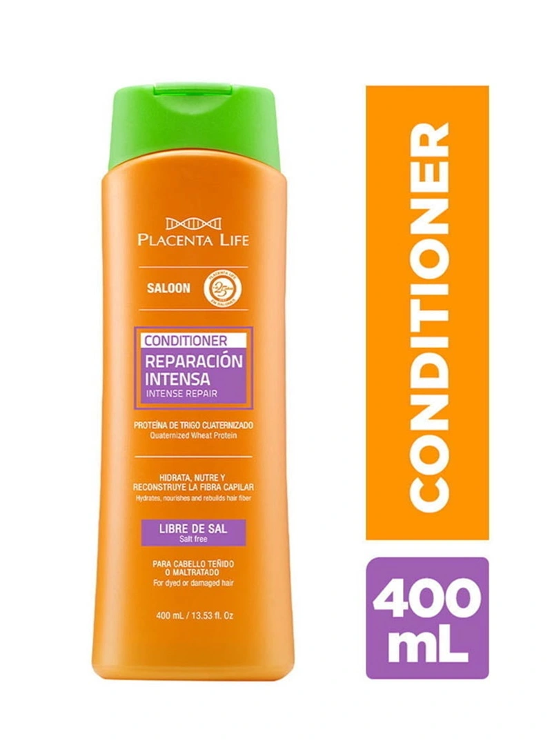 Acondicionador Placenta Life Saloon Reparación Intensa x 400ml