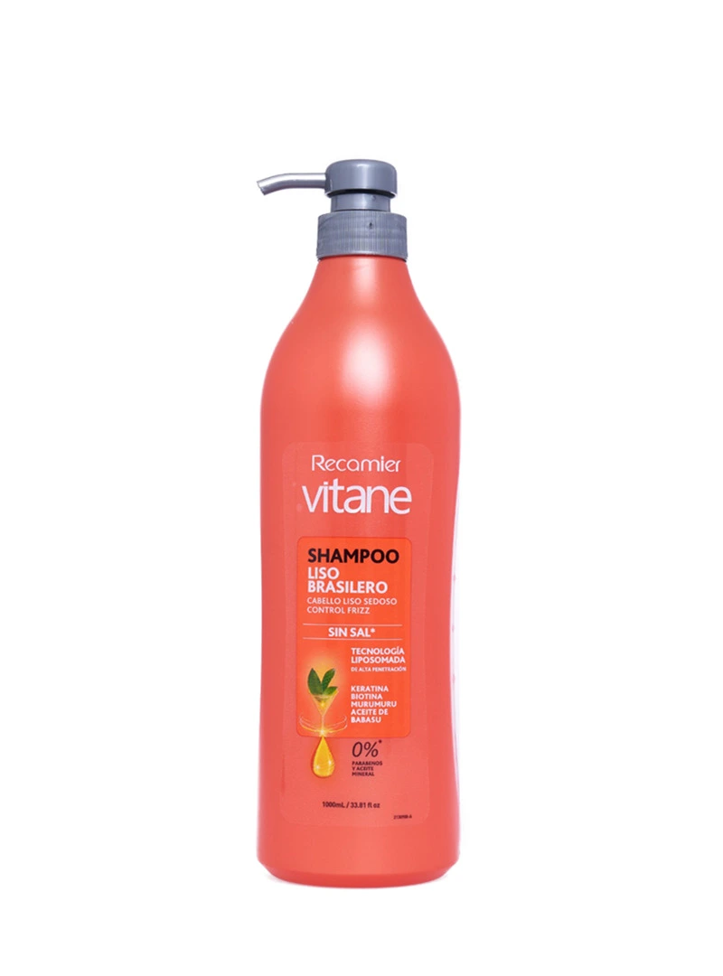 Shampoo Liso Brasilero Vitane x1000ml