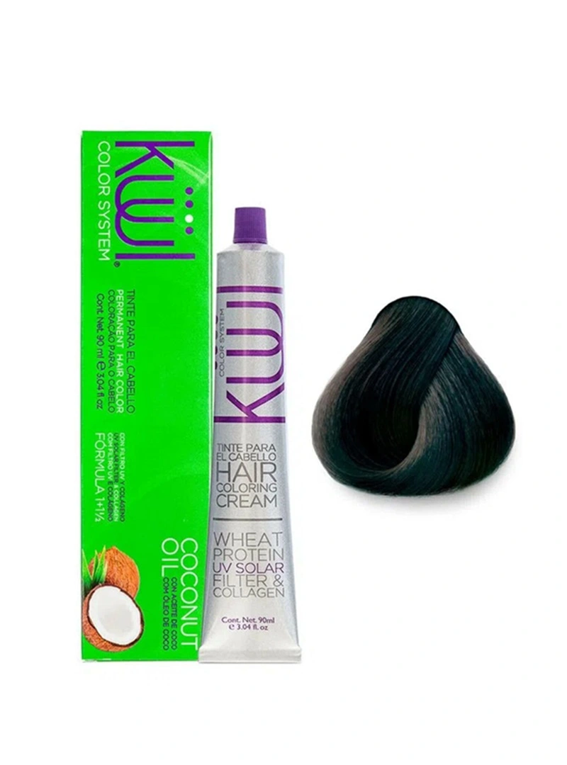 Tinte Kuul 1A Negro Azulado x90ml