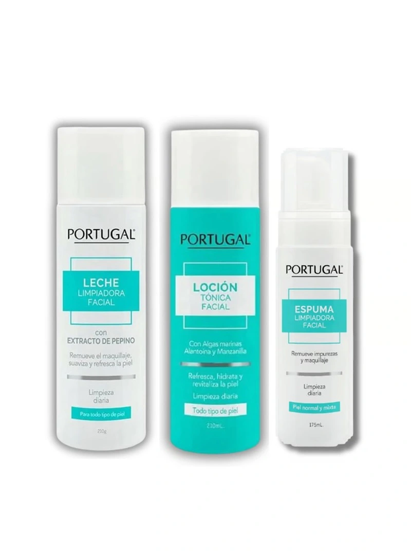 TriPack cuidado facial Portugal