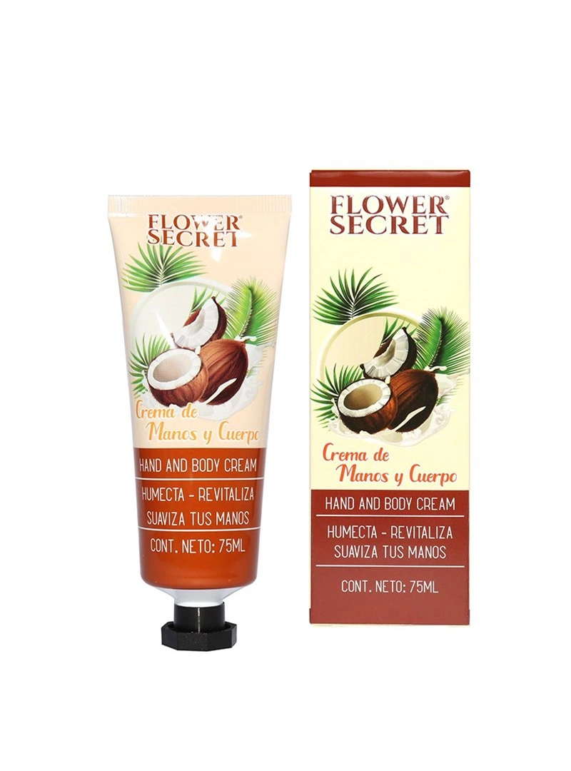 Crema de manos y cuerpo de Coco Flower secret x75ml