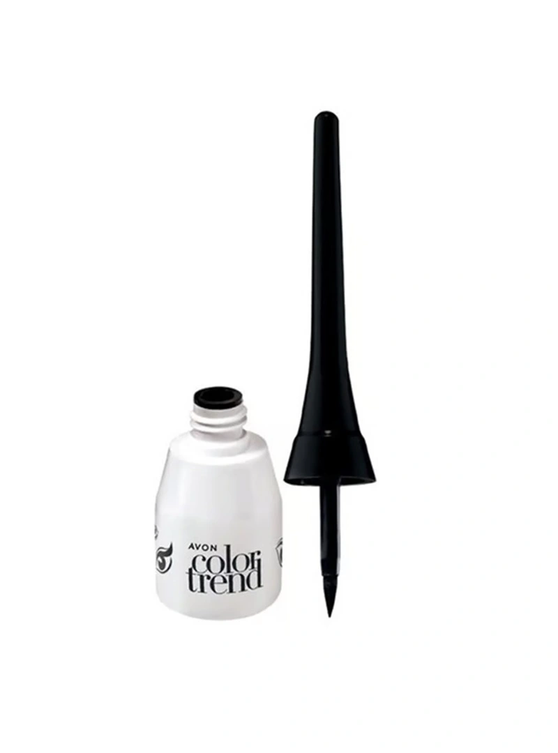 Delineador Liquido de ojos Negro Mate Avon