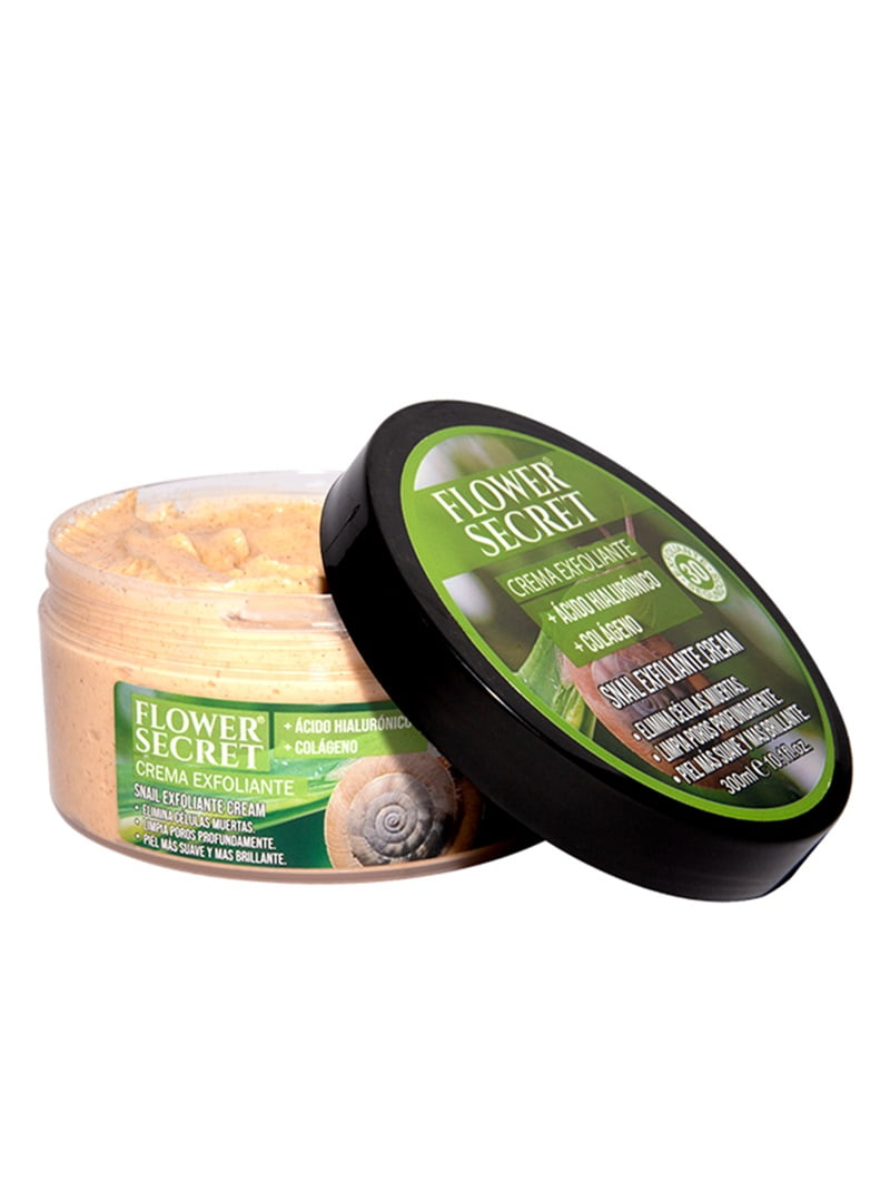 Crema Exfoliante Baba de Caracol Flower Secret x300ml