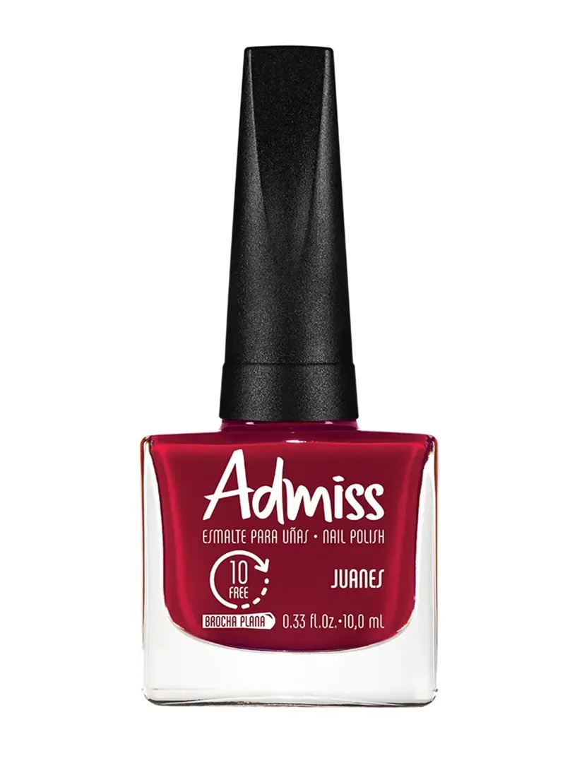 Esmalte Juanes Gama Rojo Admiss x10ml