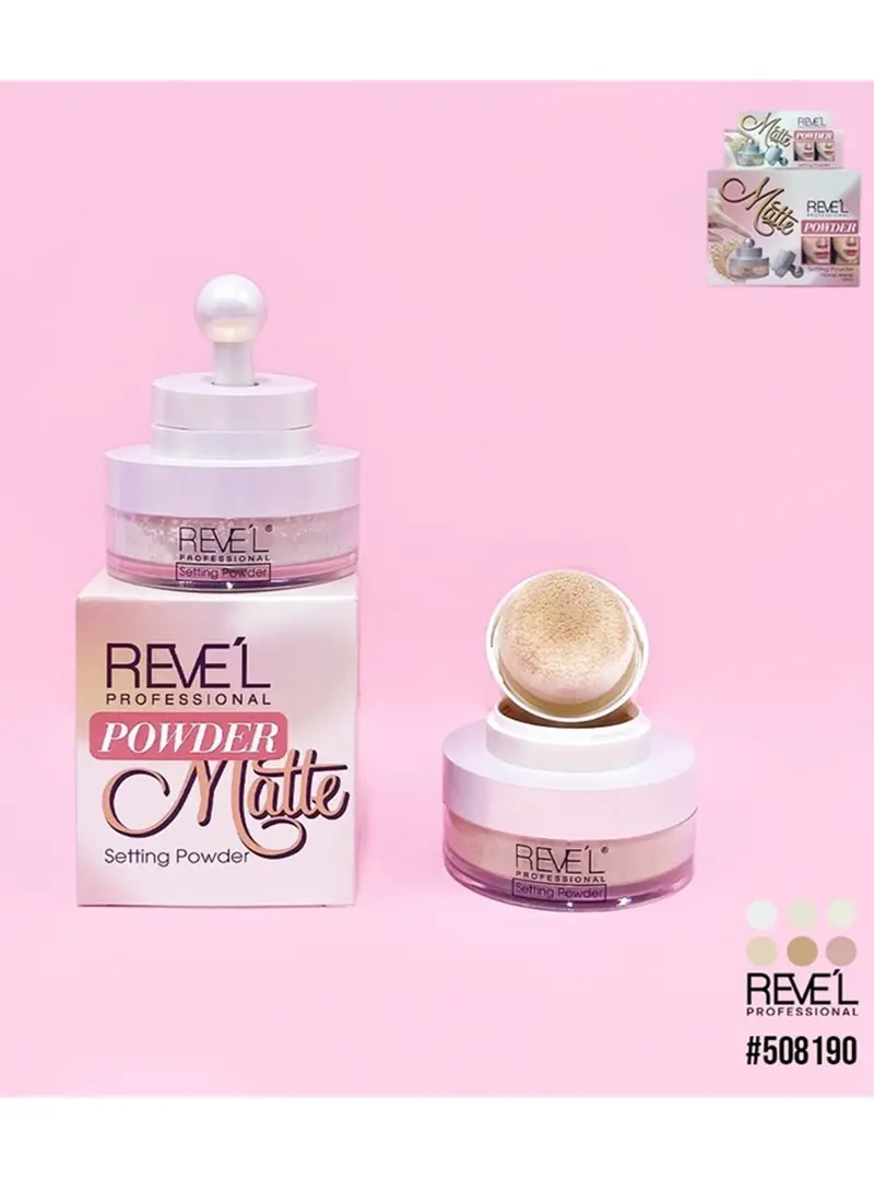 Polvo Translucido Setting Matte Revel