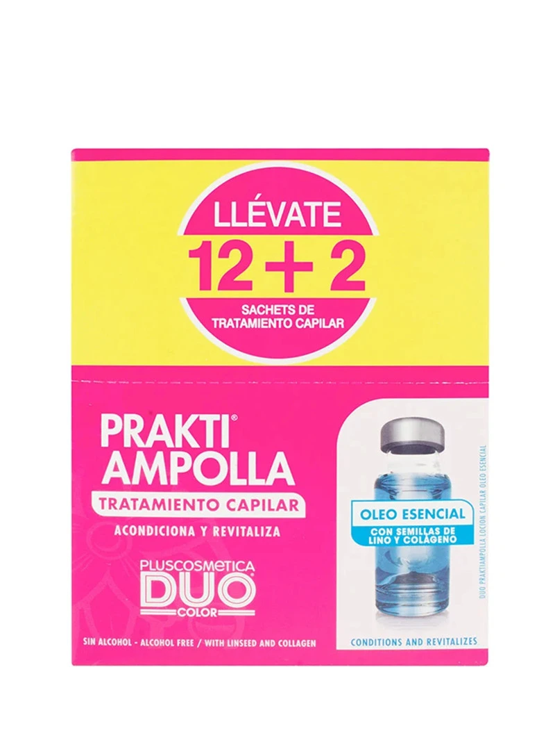 Prakti ampolla Oleo Sem Lino sachet Duo