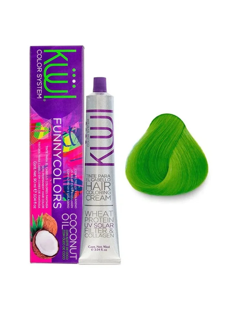 Tinte Kuul Funny Colors Verde Neon x90ml