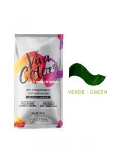 Tinte viva color Verde sachet x50ml
