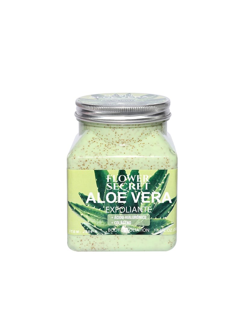 Crema Exfoliante Aloe Vera Flower Secret x500ml