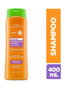Shampoo Placenta Life Saloon Reparación Intensa x 400ml